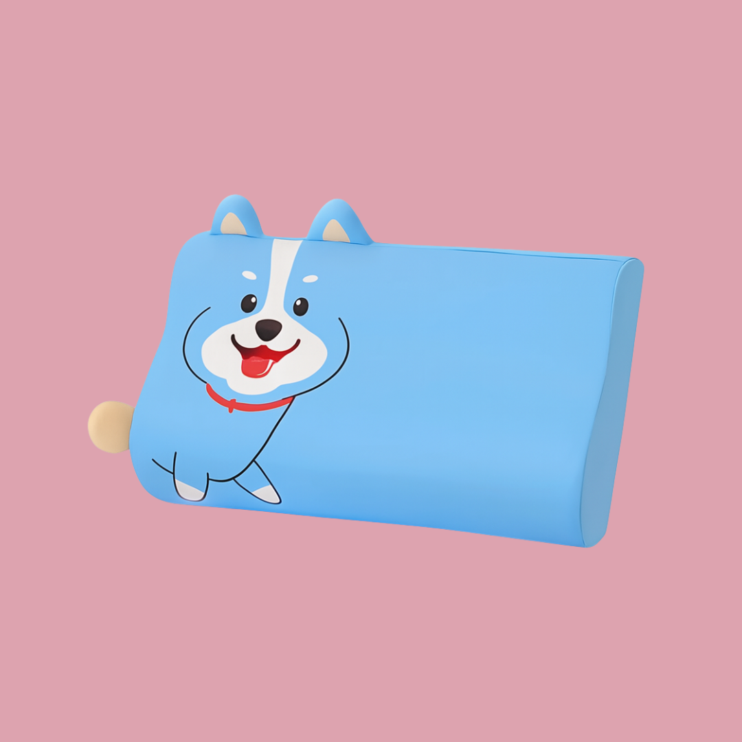 Bombees Blue Dog Sensory Pillow