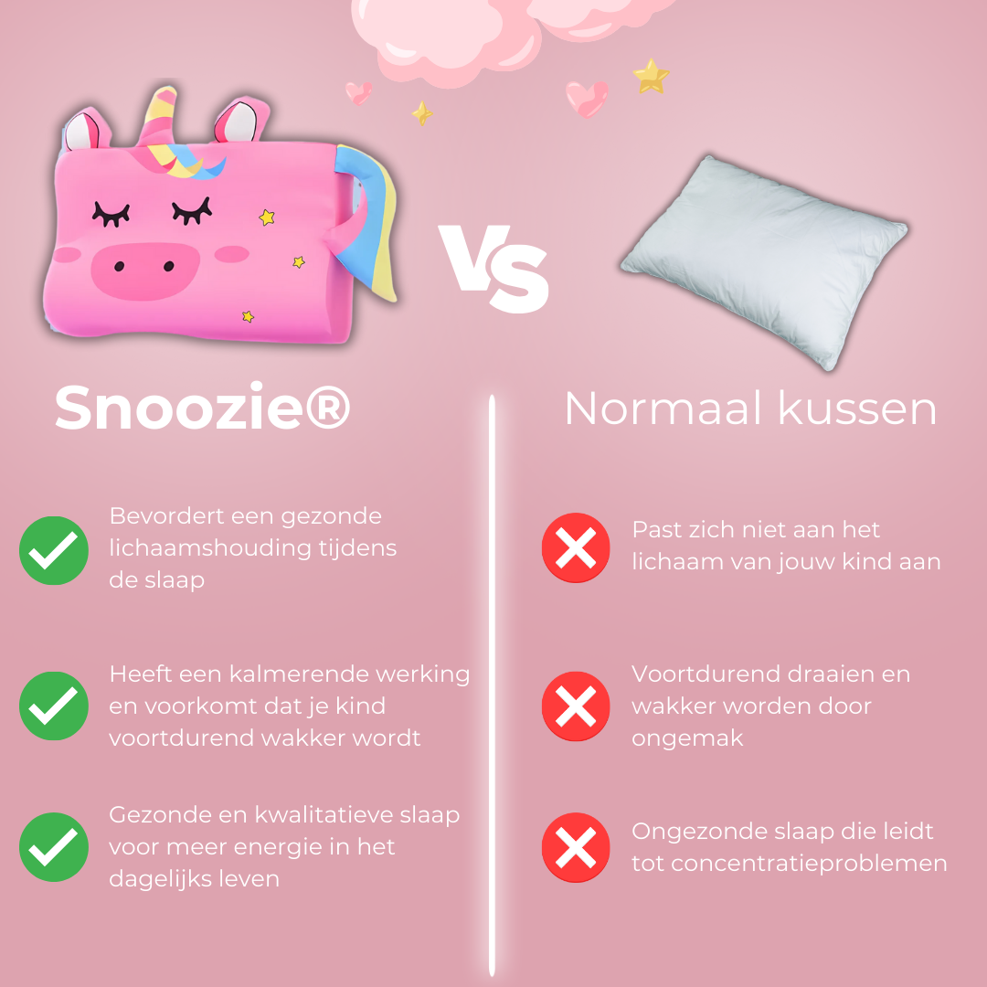 Snoozie® Pillow – Helps Kids Sleep Deep & Wake Happy