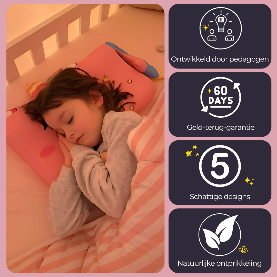 Snoozie® Pillow – Helps Kids Sleep Deep & Wake Happy